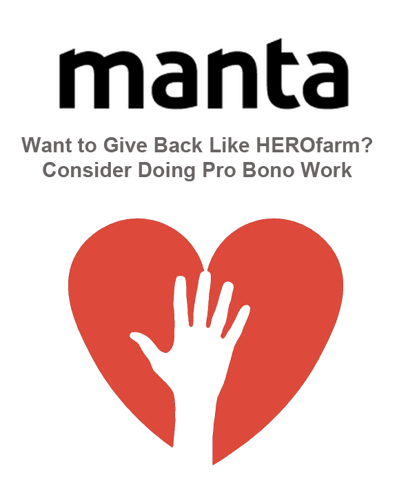 Manta New Orleans HEROfarm Marketing, Public Relations, and Design - Corporate Social Responsibility